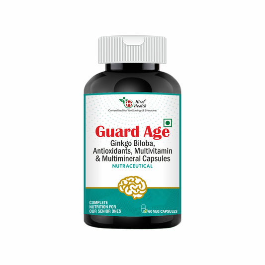 Guard Age Capsule - Advanced Senior Citizen Supplement - Improve Memory, Boost Energy, Support Immunity