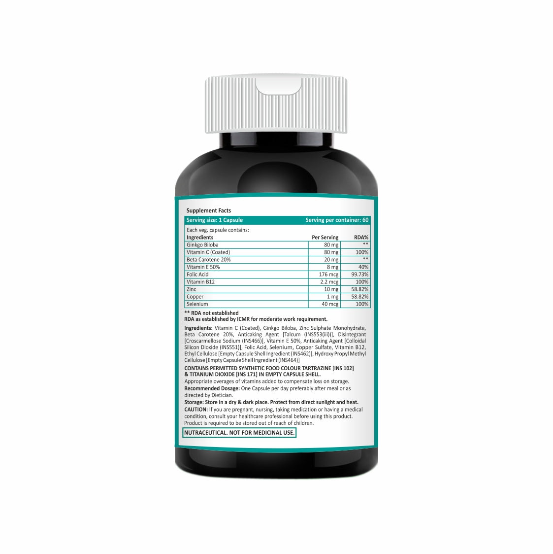 Guard Age Capsule - Advanced Senior Citizen Supplement - Improve Memory, Boost Energy, Support Immunity
