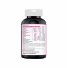 Supplement bottle with label on a white background