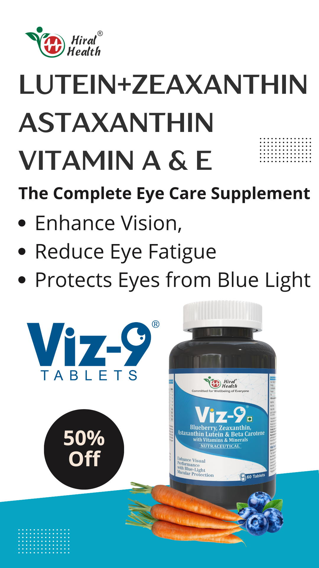 Viz-9 tablets for eyes video