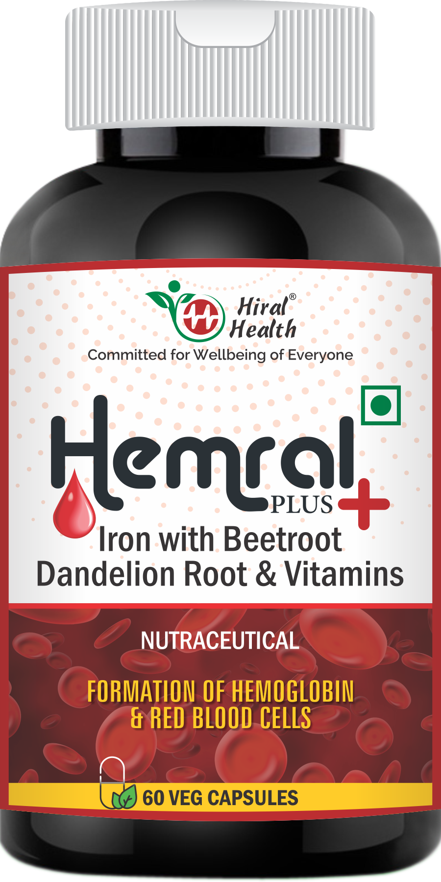 Hiral Health Hemral plus iron supplement